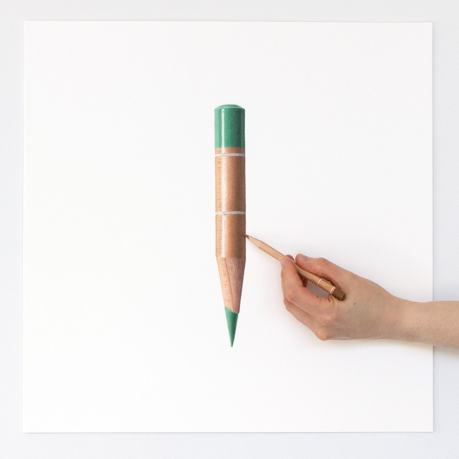 Cobalt Green Colored Pencil